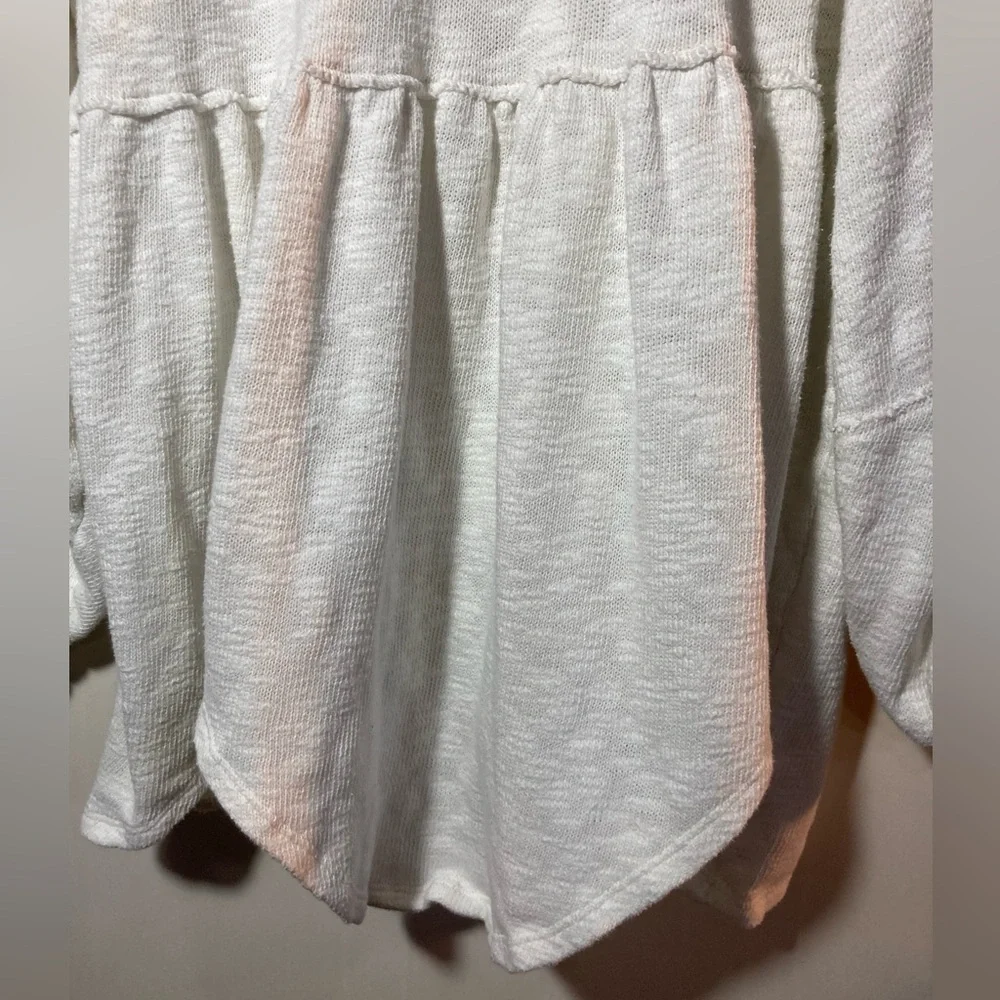 Free People We the Free Snowbell Oversized Balloon Sleeve Top Small/XSmall
